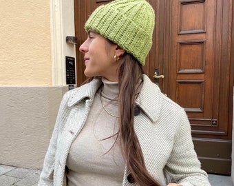 Basic Beanie | crochet pattern (pdf) beginner friendly
