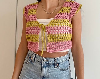 Shelly Top | Crochet Pattern (pdf) confident beginner / intermediate