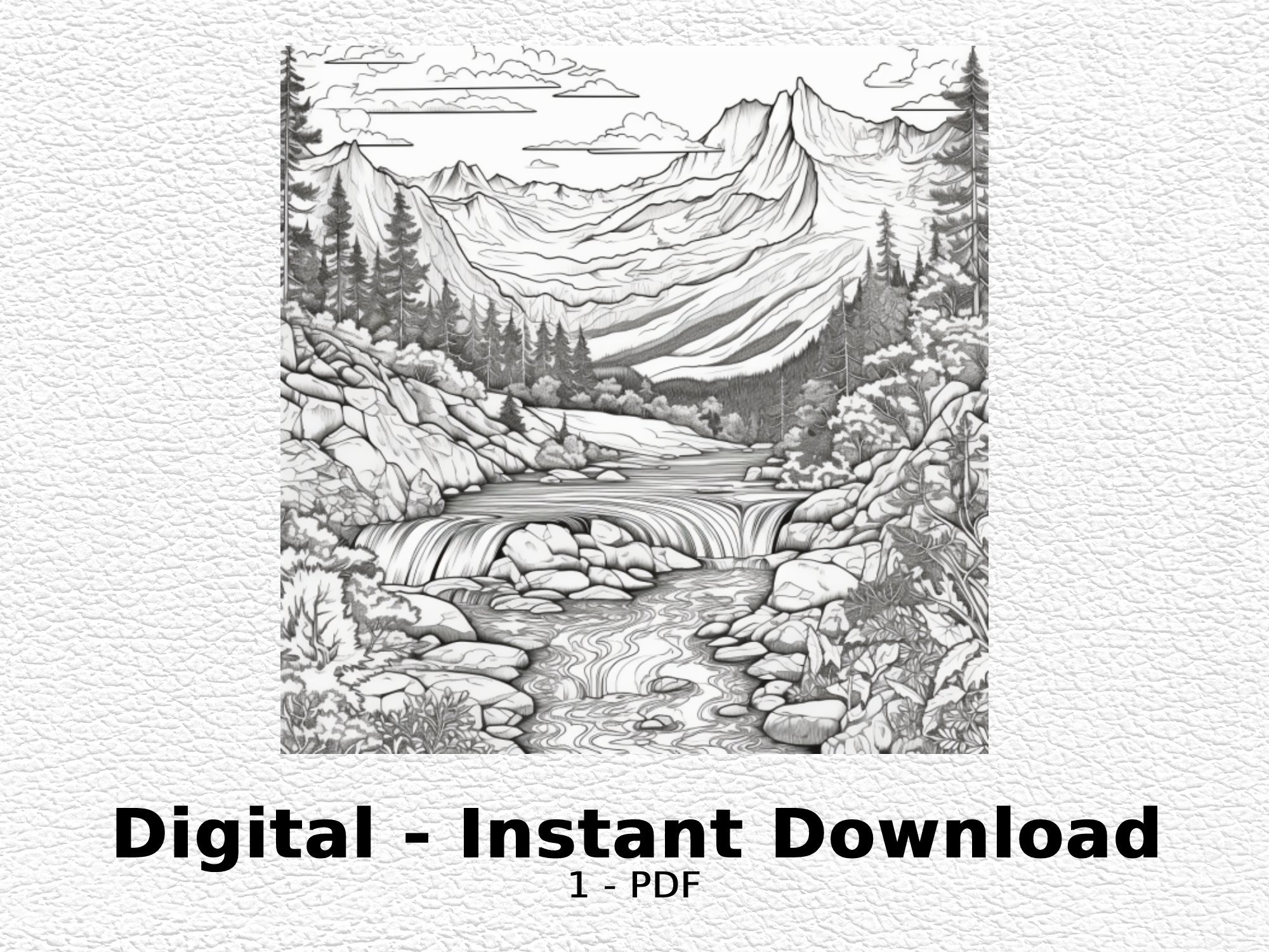 Colorado Coloring Pages - Etsy