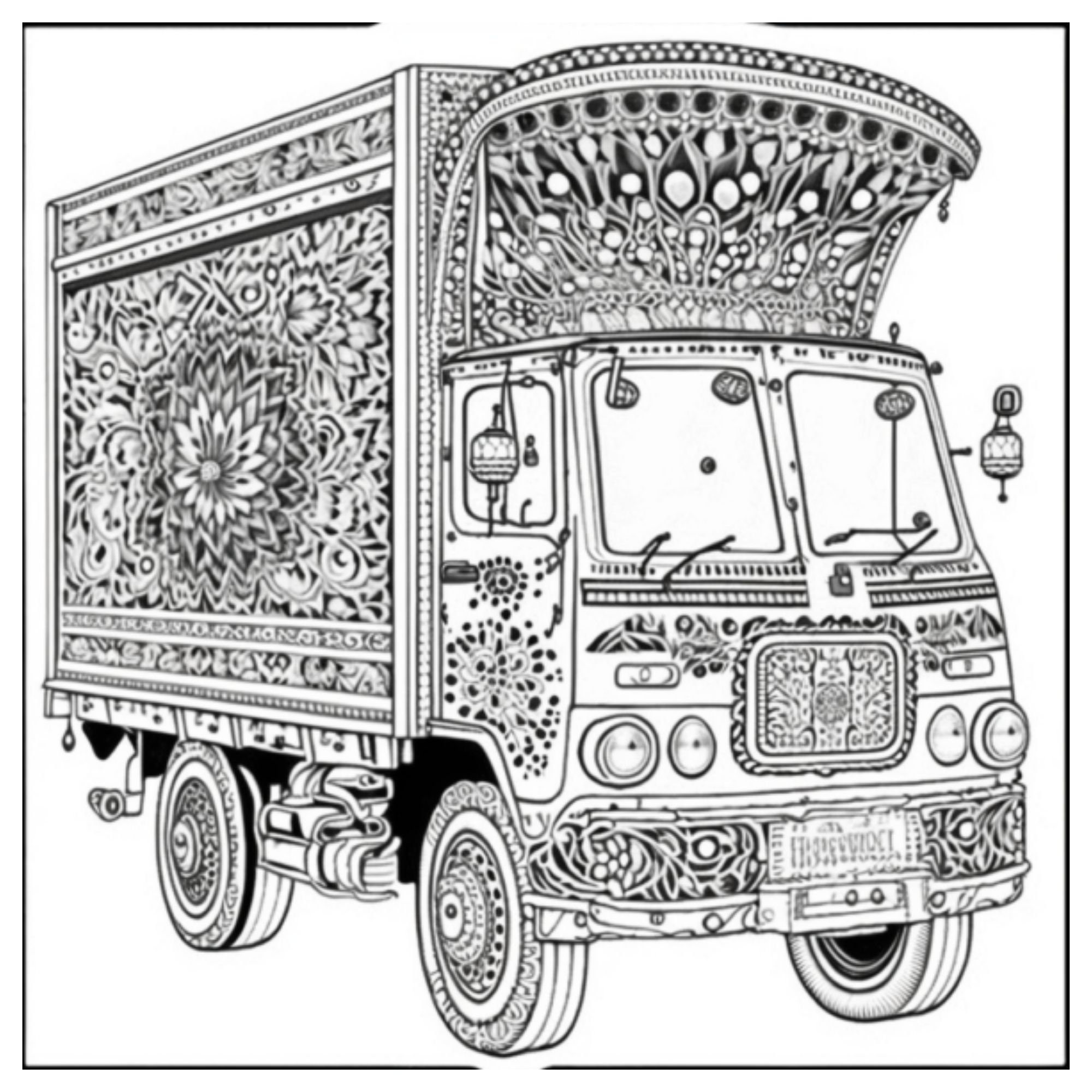 pakistani-truck-art-coloring-book-for-adults-instant-download-etsy