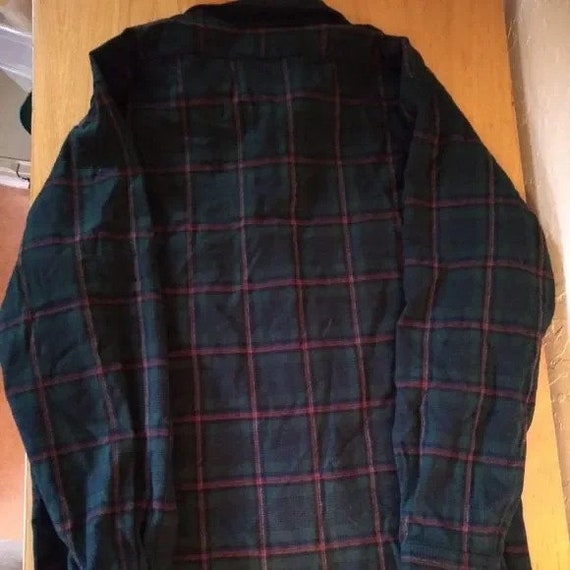 Vintage Pendleton Flannel Wool Button Down Shirt - image 2