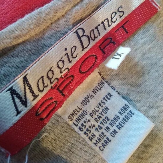 Vintage Maggie Barnes Sport Color Block Insulated… - image 6