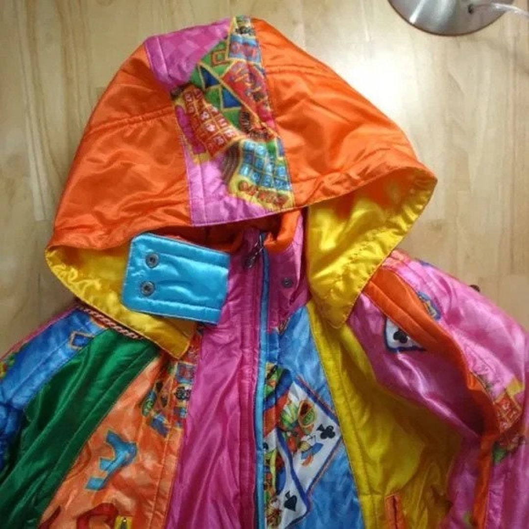 Vintage 90s Senofich Vivido Milano International Color Block