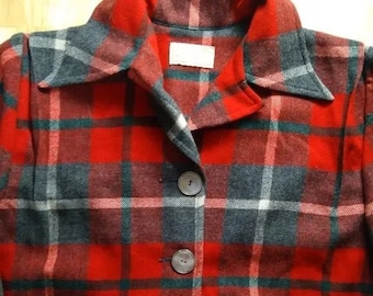 Vintage des années 50 et 60 Pendleton laine flanelle