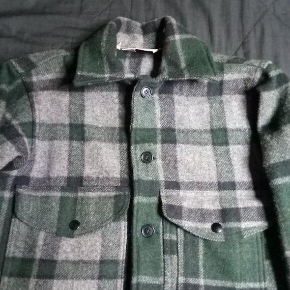 Vintage Woolrich Plaid Cruiser Jacket Coat