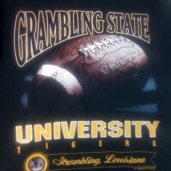 Vintage Grambling State University Tigers Football T-Shirt
