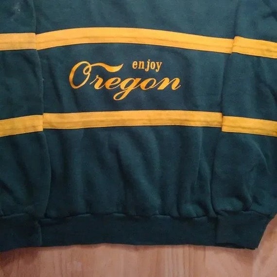 Vintage 80s Champion Enjoy Oregon Ducks Parody Co… - image 3