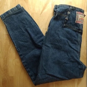 Vintage Sweet Clothing Co By JouJou Denim High Rise Mom Jeans Tapered