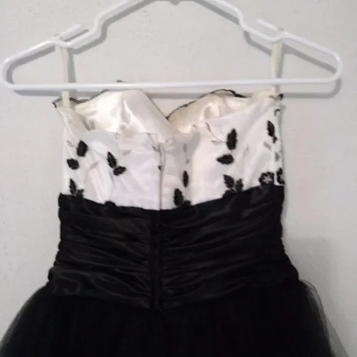 Vintage Gunne Sax Jessica Mcclintock Strapless Cocktail Dress - Etsy