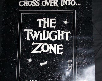 RARE Vintage Twilight Zone TV Poster 1990 - Etsy
