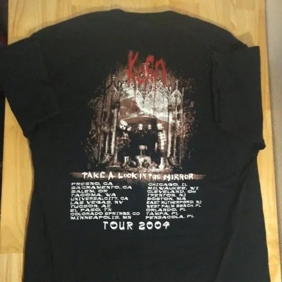 Vintage Korn Take A Look in the Mirror 2004 Tour T-shirt - Etsy