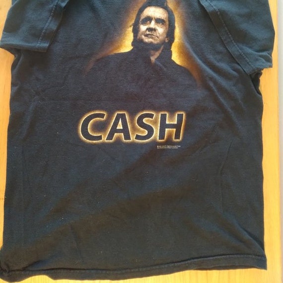 Vintage Zion Johnny Cash Portrait T-Shirt - image 2