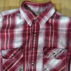 Vintage Five Brother Flannel Long Sleeve Button Down Shirt