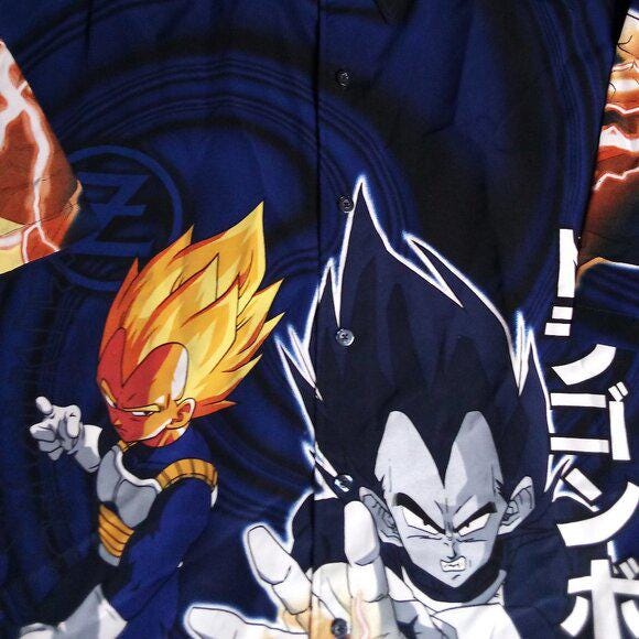 Dragon Ball Z Button Shirt - Etsy UK