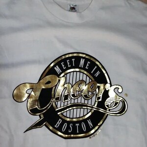 Deadstock Vintage Meet Me In Cheers Boston T-Shirt