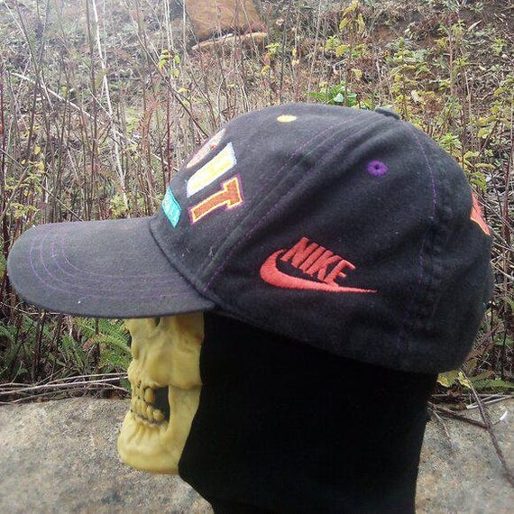 Vintage 90s Nike Flight Basketball Snap Back Hat Cap - Etsy