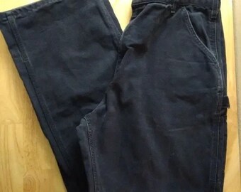 Vintage Carhartt Double Knee Chore Pants Dungarees 38x36