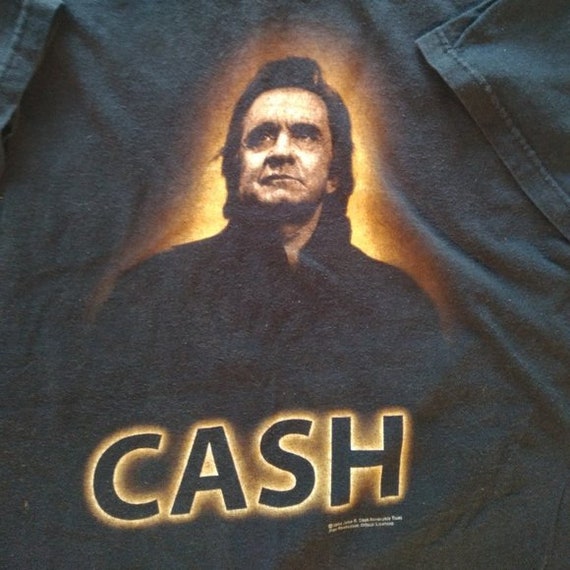 Vintage Zion Johnny Cash Portrait T-Shirt - image 5