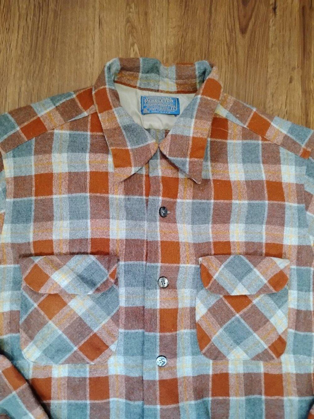 1960s Pendleton Board Shirt - Etsy