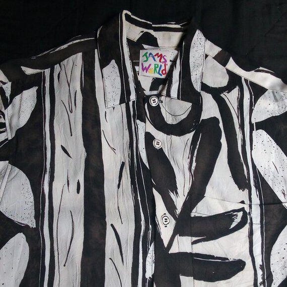 Vintage Jams World Wild Wild Hawaiian Shirt - Etsy