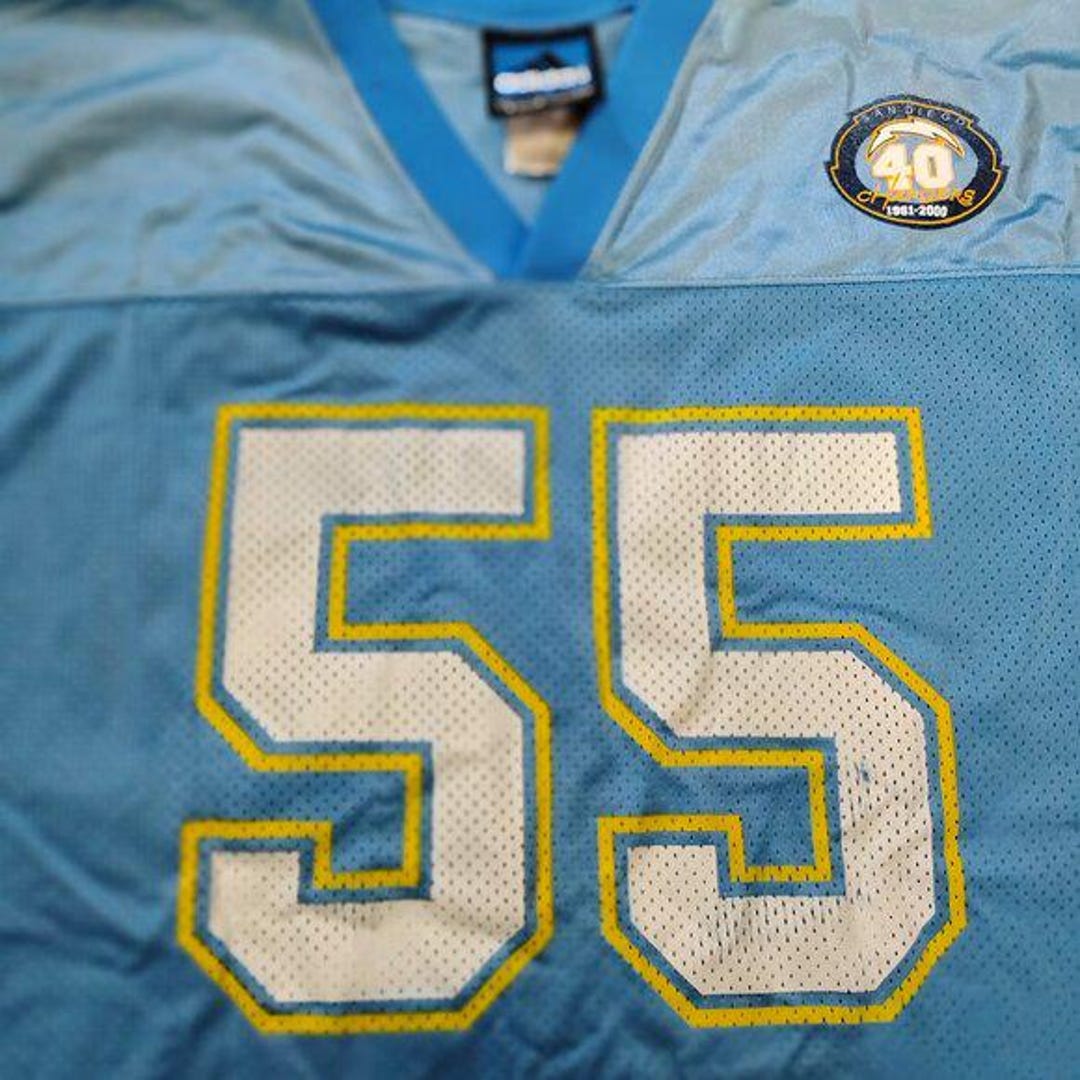 Vintage Adidas San Diego Chargers Junior Seau Football Jersey - Etsy