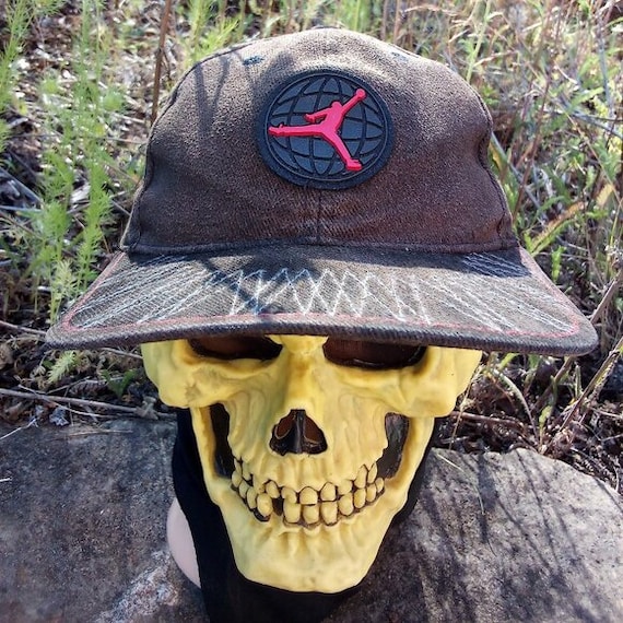 nike hat with leather strap