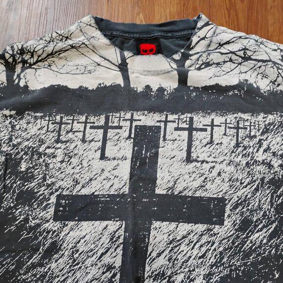 Vintage Zero Skateboarding Jamie Thomas Graveyard AOP T-shirt - Etsy