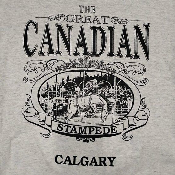 Vintage Great Canadian Stampede Calgary T-Shirt