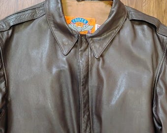 希少なヴィンテージ 40年代「ミリタス」ダメージ加工 ブラックレザー