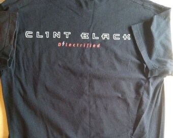 Vintage Clint Black & Lisa Hartman When I Said I Do Electrified T