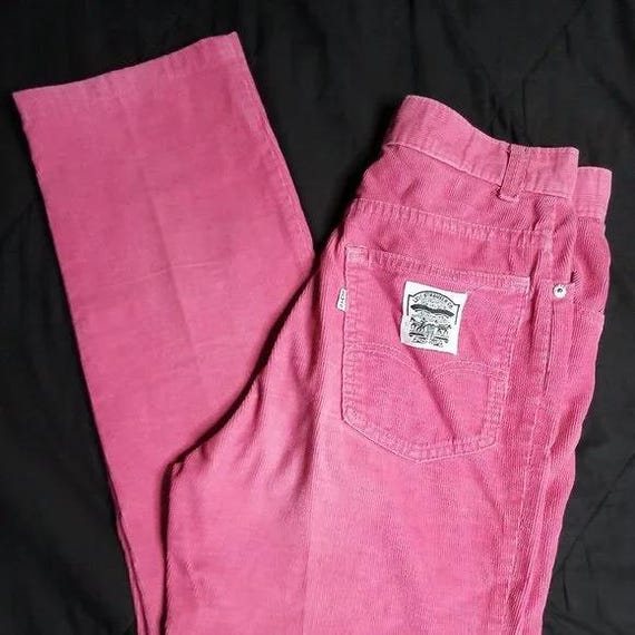 Vintage Levi Strauss Pink Corduroy Pants - Etsy Vintage Levi Strauss Pink Corduroy Pants - Etsy