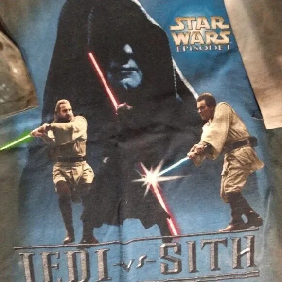 Vintage 90s Star Wars Episode 1 Jedi Vs Sith Tie Dye T-shirt - Etsy
