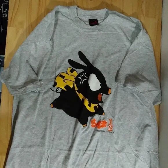 Deadstock Vintage Ranma 1/2 Pig P-chan Logo Graphic T-shirt - Etsy