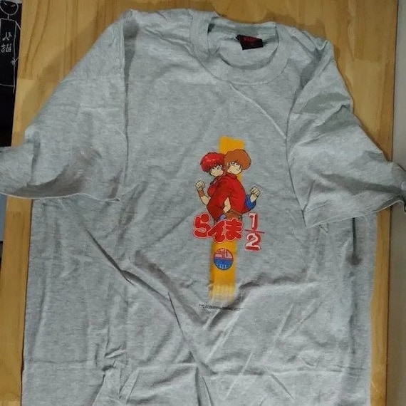 Deadstock Vintage 80s Ranma 1/2 Shogakukan Logo T-shirt Deadstock Vintage 80s Ranma 1/2 Shogakukan Logo T-shirt