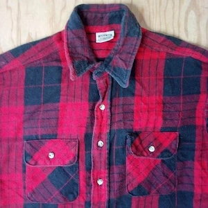 Vintage Five Brother Flannel Button Down Shirt