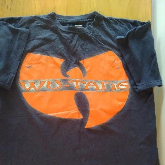 Maglietta Ufficiale Wu-Tang Clan - Bat Globe Design, 100% Cotone, Unisex Per Adulti, Licenza Originale - 2
