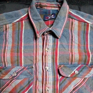 Vintage Five Brother Flannel Button Down Shirt