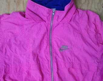 neon pink nike jacket