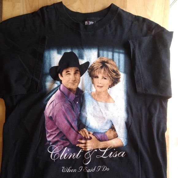 Vintage Clint Black & Lisa Hartman When I Said I Do