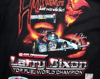 Vintage Larry Dixon Top Sprit Weltmeister 2003 T-Shirt mit Autogramm