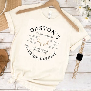 Beauty and the Beast men's shirt / Gaston's Tavern brews biceps tee / Disney tee  Gaston shirt unisex fit / Gaston Interior Design /
