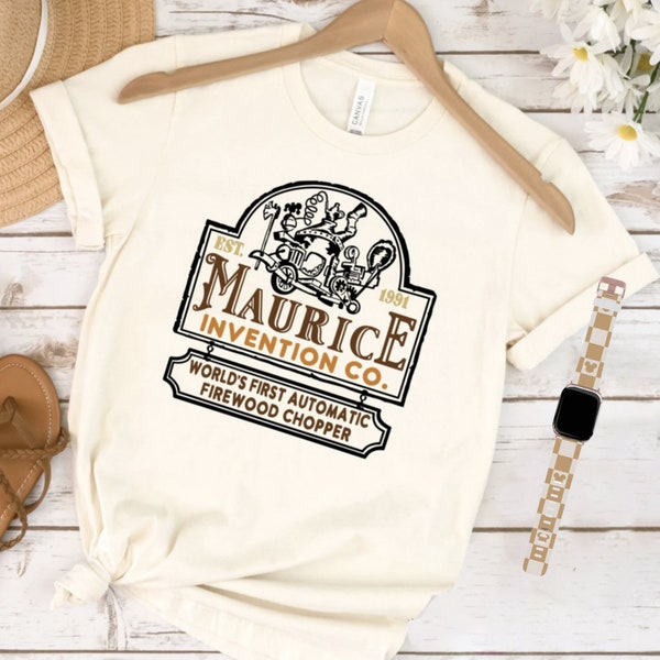 Maurice Invention Company / Crazy Old Maurice / Belle / Beast / Maurice / Beauty and the Beast Matching Shirts