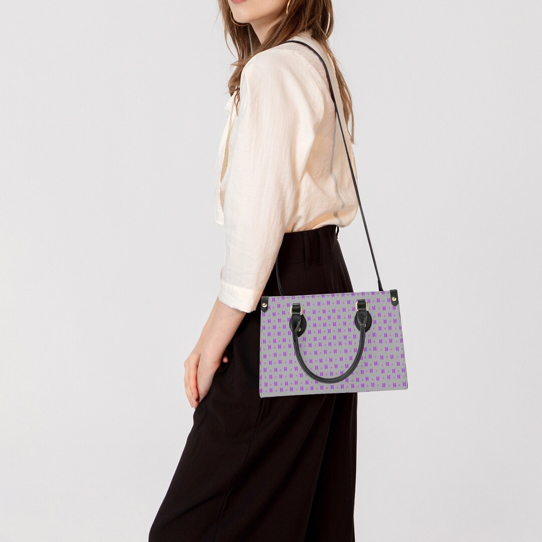 BTS Purse - BTS Inspired Women's Tote Bag With Long Strap - BTS Clutch ...