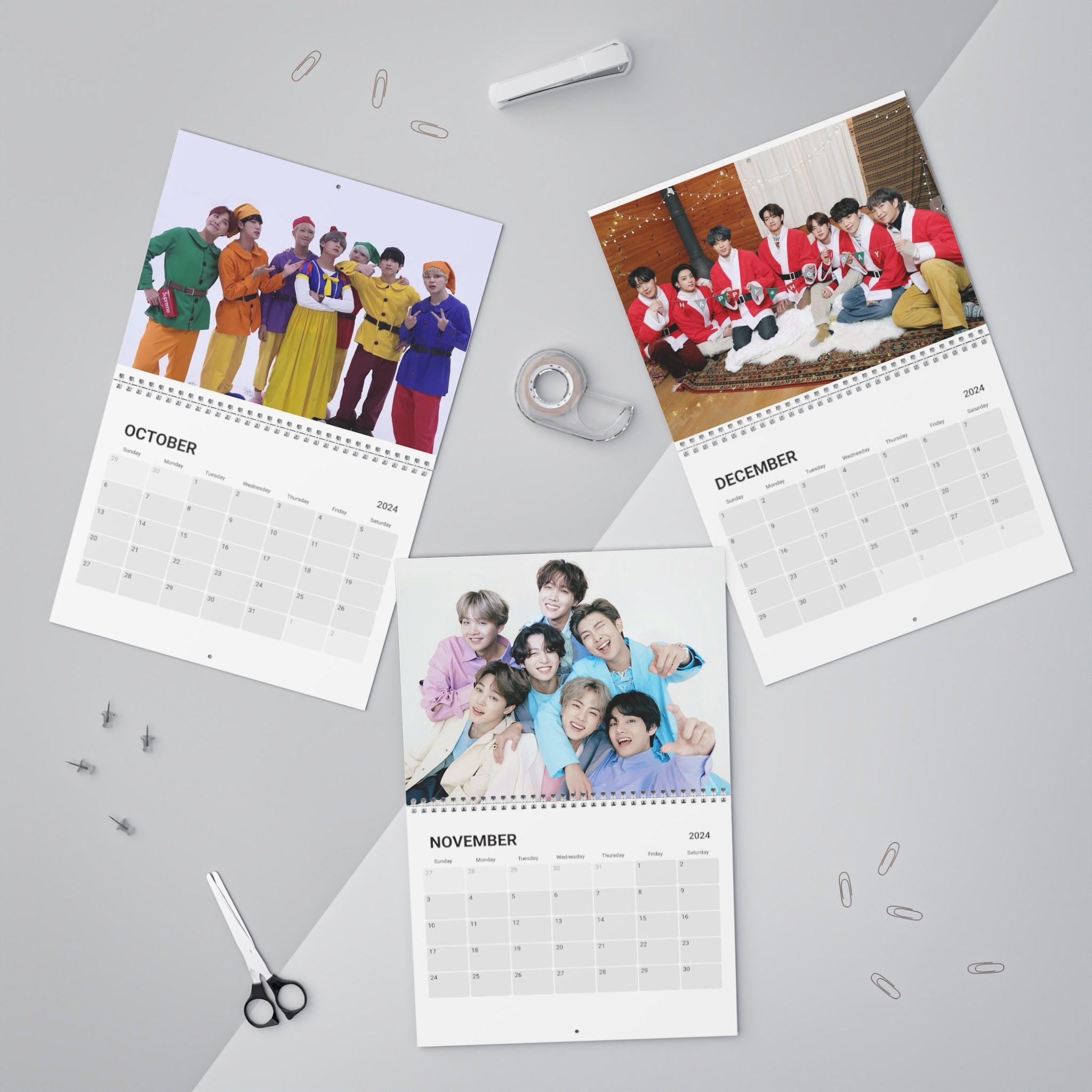 BTS 2024 Calendar sold by Cricket Constantia SKU 94451959 Printerval