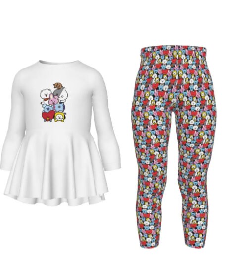 Bt21 Pajamas Etsy Canada