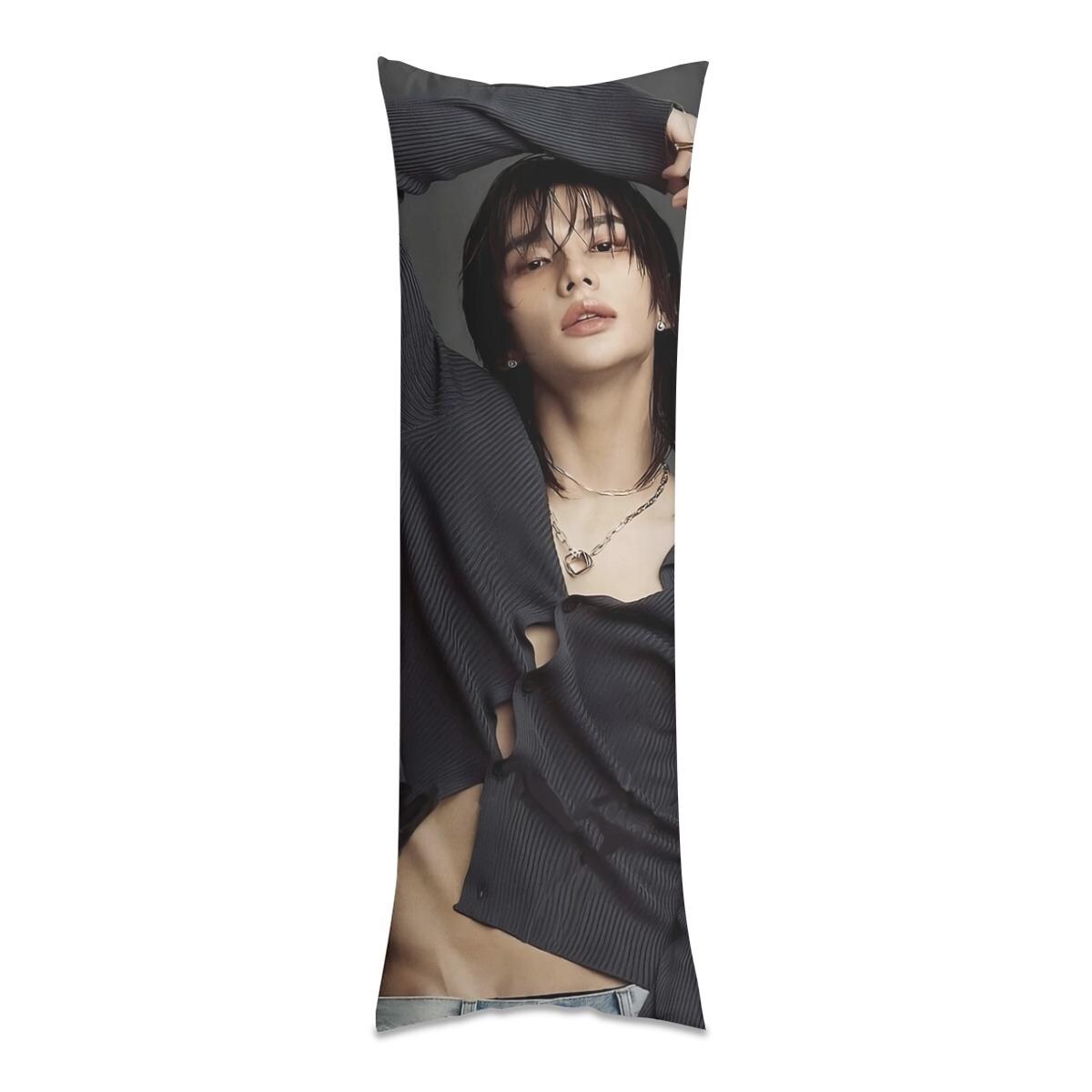 Stray Kids Hyunjin Full Body Pillow Case - Double Sided