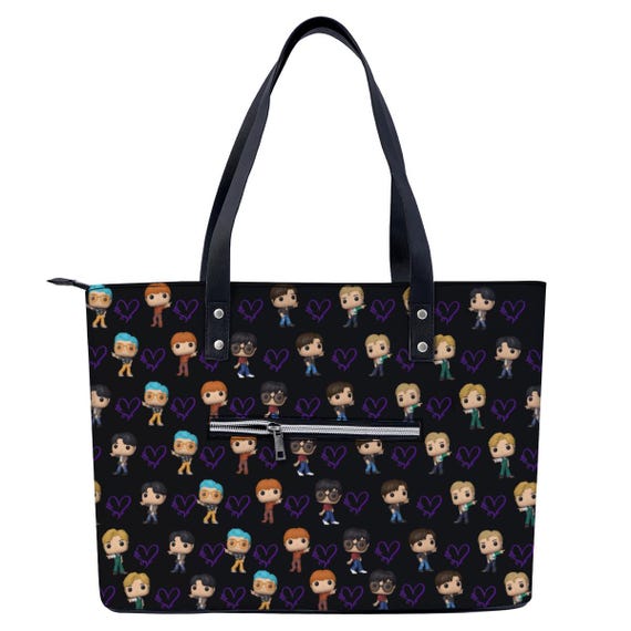 BTS BT21 Purse Artificial Leather Bag Women s Tote Bag BTS Clutch Bts Purse Bts Bag Great Army Gift BTS Butter Era Design Etsy Australia