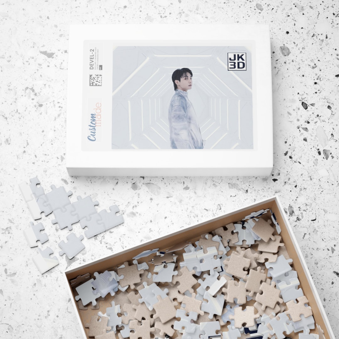 BTS JK Jeonkook 3D Jigsaw Puzzle 110, 252, 500 or 1014 Pcs Bt21 Puzzle