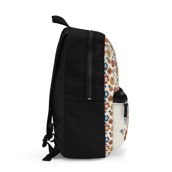 BTS Bt21 Backpack Bookbag Bt21 Flower Bts Bag Bts Bookbag Bts Army Gift Kpop Merch Bts Merch Bts Christmas Gift Ideas Bts Etsy