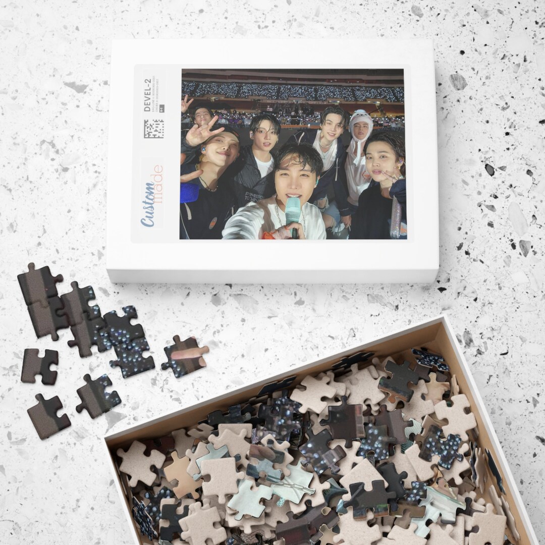 BTS Concert Jigsaw Puzzle 4 Sizes Bt21 Puzzle, Bts Puzzle, Bts Jigsaw